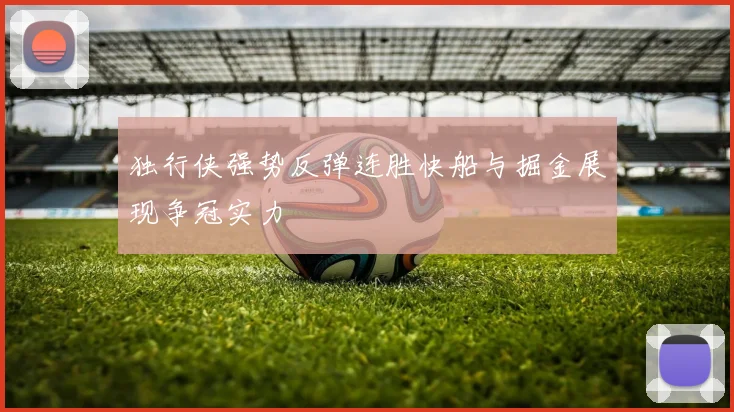 独行侠强势反弹连胜快船与掘金展现争冠实力